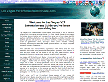Tablet Screenshot of las-vegas-vip-entertainment-guide.com